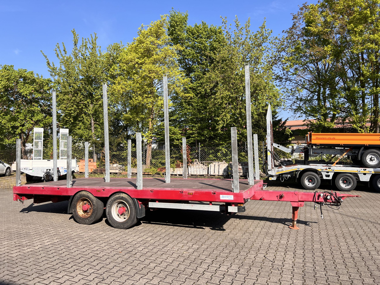 Auwaerter X-LTL110 Tandempritsche, ausziehbar - Remorcă platformă: Foto 2 Auwaerter X-LTL110 Tandempritsche, ausziehbar - Remorcă platformă: Foto 2