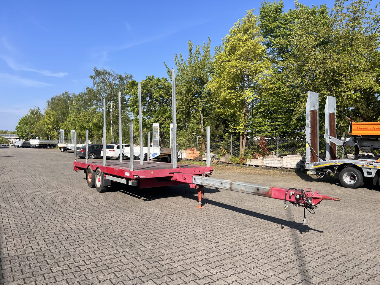 Auwaerter X-LTL110 Tandempritsche, ausziehbar - Remorcă platformă: Foto 2 Auwaerter X-LTL110 Tandempritsche, ausziehbar - Remorcă platformă: Foto 2