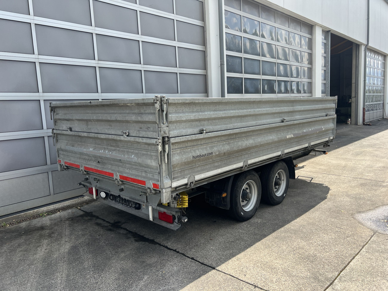 Humbaur D1AC Tandemkipper- Tieflader mit Aufsatz, neuwertig - Remorcă basculantă: Foto 3 Humbaur D1AC Tandemkipper- Tieflader mit Aufsatz, neuwertig - Remorcă basculantă: Foto 3