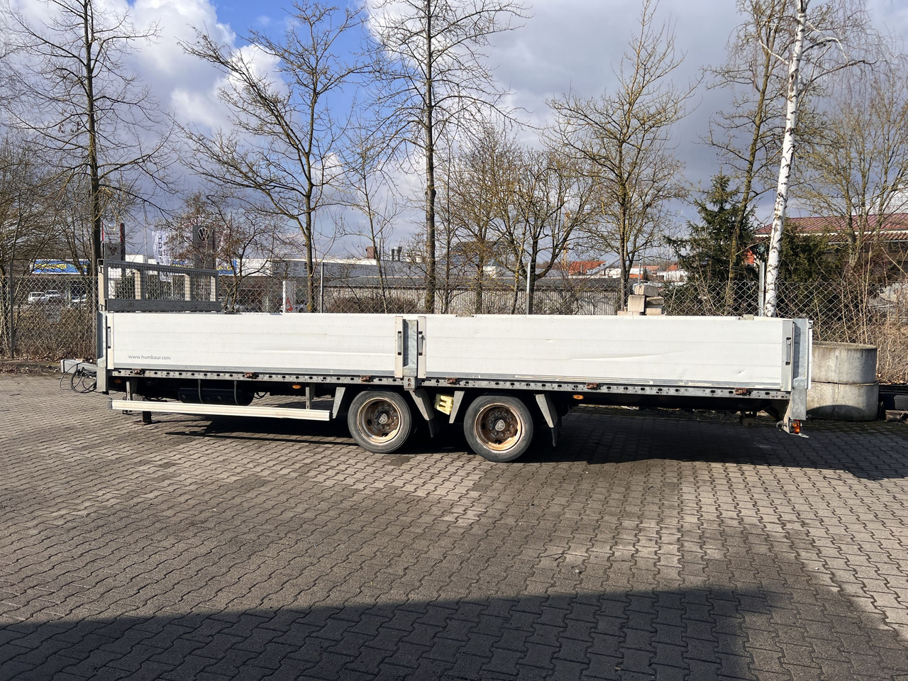 Humbaur HBTZ 137224  14,4 t Tandem- Pritschenanhänger- Tieflader - Remorcă transport agabaritic: Foto 4 Humbaur HBTZ 137224  14,4 t Tandem- Pritschenanhänger- Tieflader - Remorcă transport agabaritic: Foto 4
