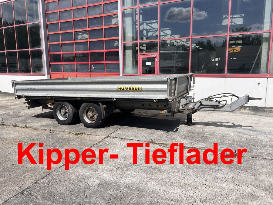 Humbaur htk105024 Tandemkipper- Tieflader - Remorcă basculantă: Foto 1 Humbaur htk105024 Tandemkipper- Tieflader - Remorcă basculantă: Foto 1