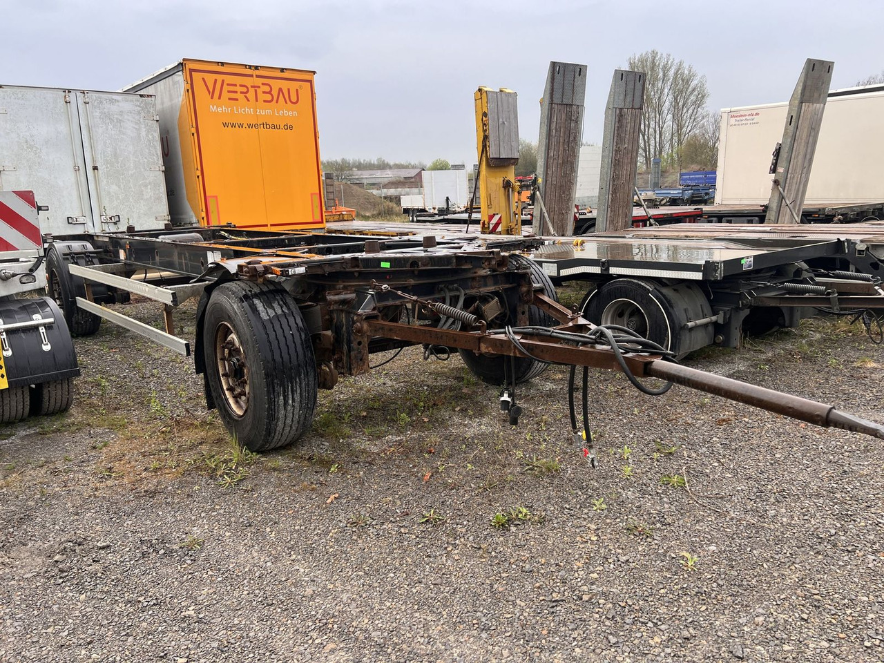 Krone 2 Achs Wechselanhänger BDF - Remorcă transport containere/ Swap body: Foto 1 Krone 2 Achs Wechselanhänger BDF - Remorcă transport containere/ Swap body: Foto 1
