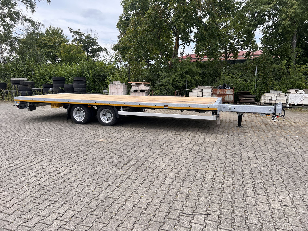Möslein THT 11 G Ausziehbar 11,9 t Tandemanhänger- Tieflader, ausziehbar - Remorcă platformă: Foto 3 Möslein THT 11 G Ausziehbar 11,9 t Tandemanhänger- Tieflader, ausziehbar - Remorcă platformă: Foto 3