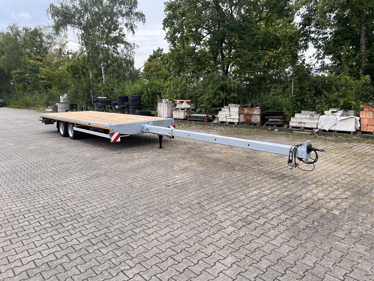 Möslein THT 14-G 7,20 ausziehbar 13,9 t Tandemanhänger- Tieflader, ausziehbar - Remorcă platformă: Foto 5 Möslein THT 14-G 7,20 ausziehbar 13,9 t Tandemanhänger- Tieflader, ausziehbar - Remorcă platformă: Foto 5