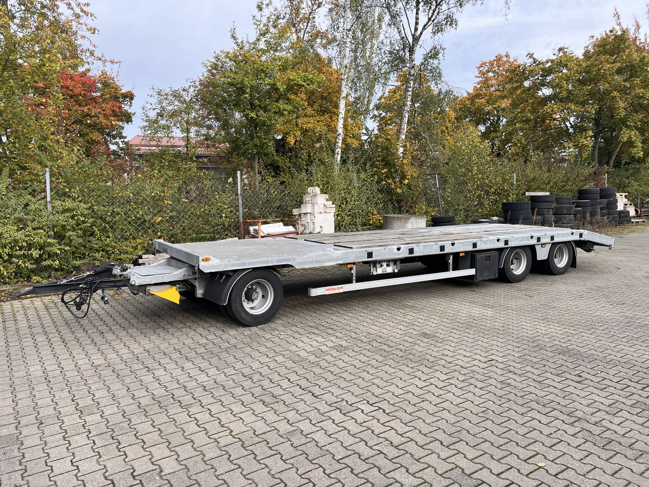 Möslein TO 3 F Schwebheim 3 Achs Tiefladeranhänger - Remorcă transport agabaritic: Foto 2 Möslein TO 3 F Schwebheim 3 Achs Tiefladeranhänger - Remorcă transport agabaritic: Foto 2