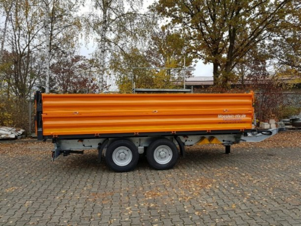 Möslein TTD13- BA Orange 13 t Tandem Kipper Tiefladermit Bordwand- Aufsatz-- Neufahrzeug -- - Remorcă basculantă: Foto 1 Möslein TTD13- BA Orange 13 t Tandem Kipper Tiefladermit Bordwand- Aufsatz-- Neufahrzeug -- - Remorcă basculantă: Foto 1