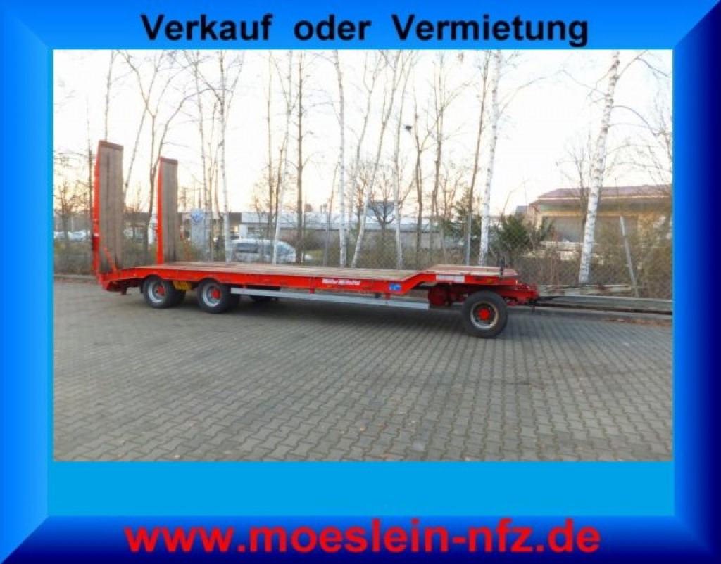 Müller Mitteltal T 3 3 Achs Tieflader- Anhänger - Remorcă transport agabaritic: Foto 4 Müller Mitteltal T 3 3 Achs Tieflader- Anhänger - Remorcă transport agabaritic: Foto 4
