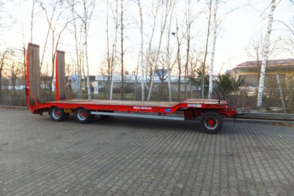 Müller Mitteltal T 3 3 Achs Tieflader- Anhänger - Remorcă transport agabaritic: Foto 3 Müller Mitteltal T 3 3 Achs Tieflader- Anhänger - Remorcă transport agabaritic: Foto 3