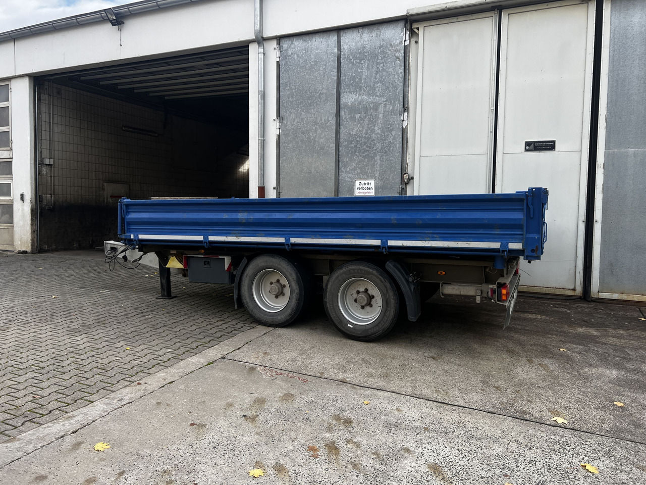 Müller Mitteltal TA-2  14,4 t Tandemkipper, Breitbereifung - Remorcă basculantă: Foto 3 Müller Mitteltal TA-2  14,4 t Tandemkipper, Breitbereifung - Remorcă basculantă: Foto 3