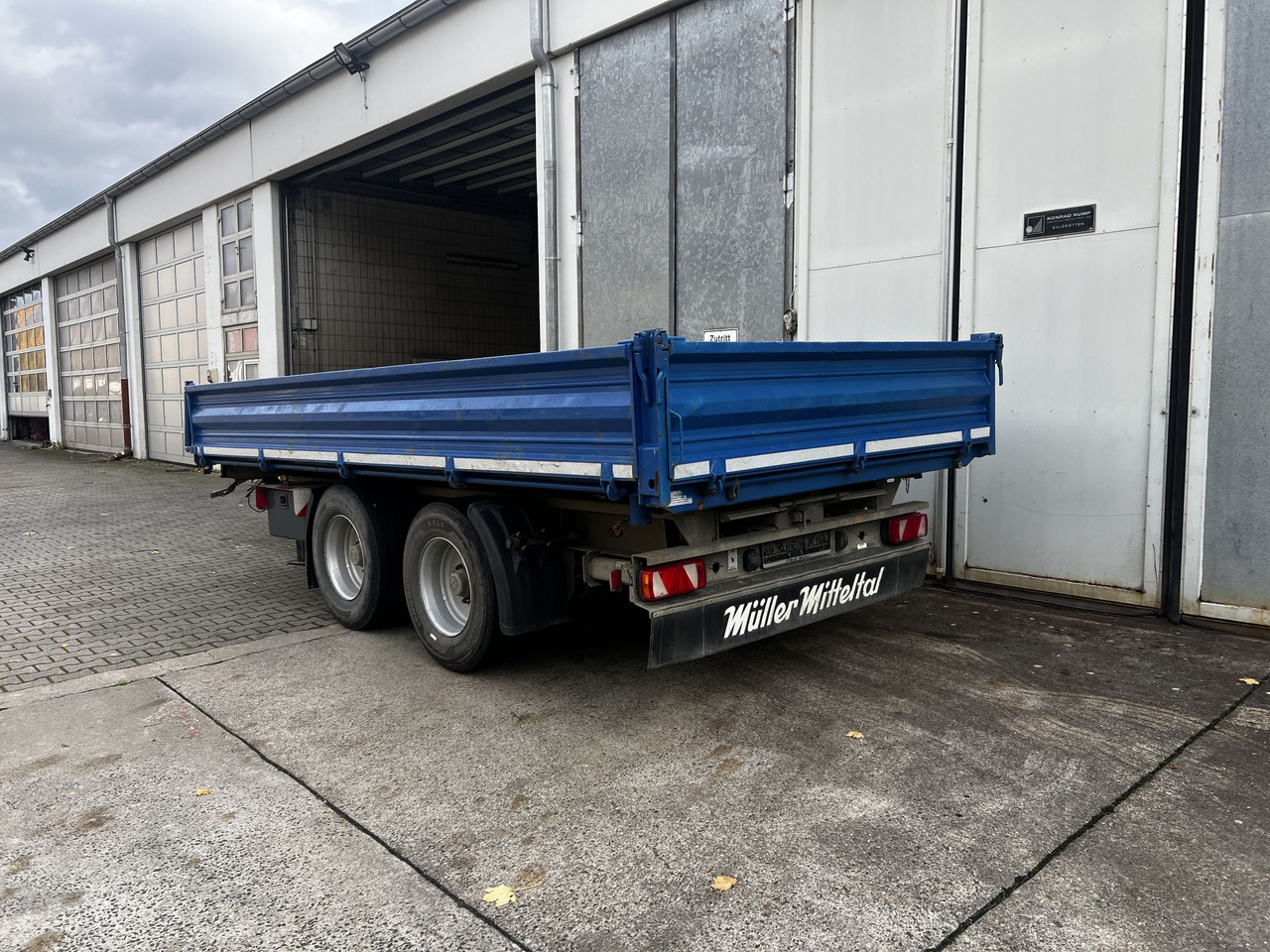 Müller Mitteltal TA-2  14,4 t Tandemkipper, Breitbereifung - Remorcă basculantă: Foto 4 Müller Mitteltal TA-2  14,4 t Tandemkipper, Breitbereifung - Remorcă basculantă: Foto 4