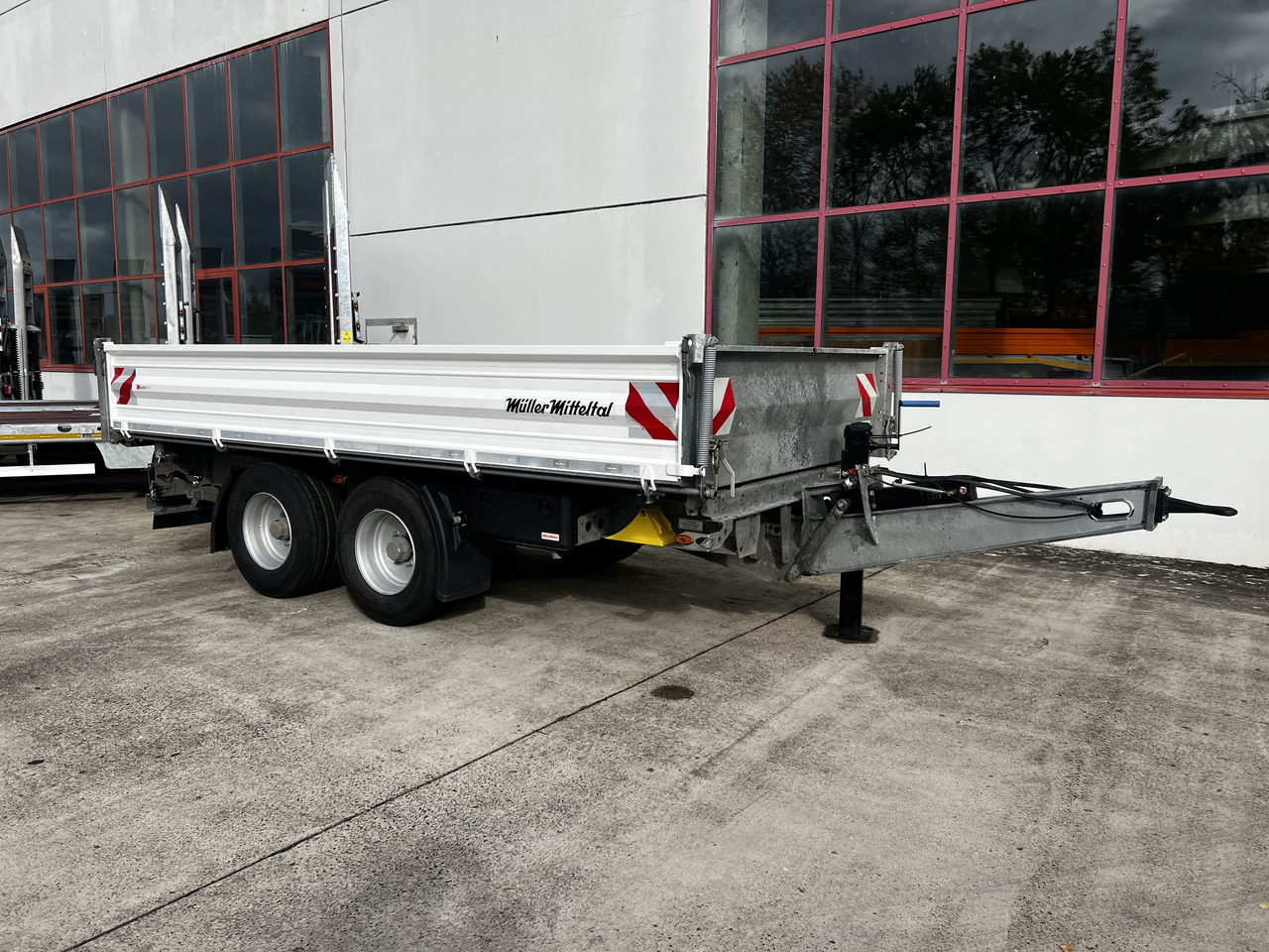 Müller Mitteltal TA-2 14,4 t Tandemkipper- Tieflader Breitbereifung NEUWERTIG - Remorcă basculantă: Foto 1 Müller Mitteltal TA-2 14,4 t Tandemkipper- Tieflader Breitbereifung NEUWERTIG - Remorcă basculantă: Foto 1