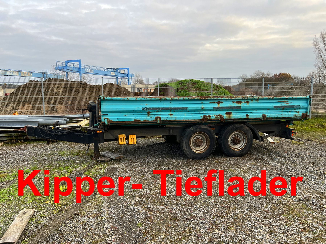 Obermaier 14 14 t Tandemkipper- Tieflader - Remorcă basculantă: Foto 1 Obermaier 14 14 t Tandemkipper- Tieflader - Remorcă basculantă: Foto 1