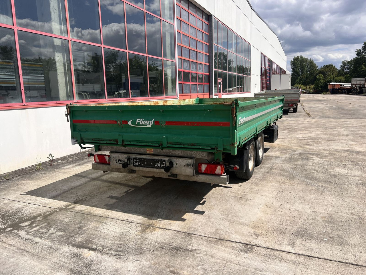 Tandemkipper- Tieflader, wenig Benutzt - Remorcă basculantă: Foto 4 Tandemkipper- Tieflader, wenig Benutzt - Remorcă basculantă: Foto 4