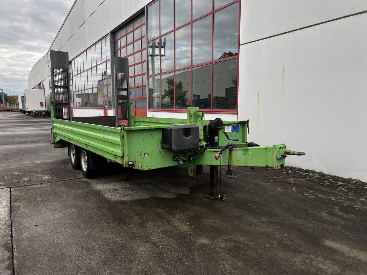 Tt Tandemtieflader - Remorcă transport agabaritic: Foto 2 Tt Tandemtieflader - Remorcă transport agabaritic: Foto 2