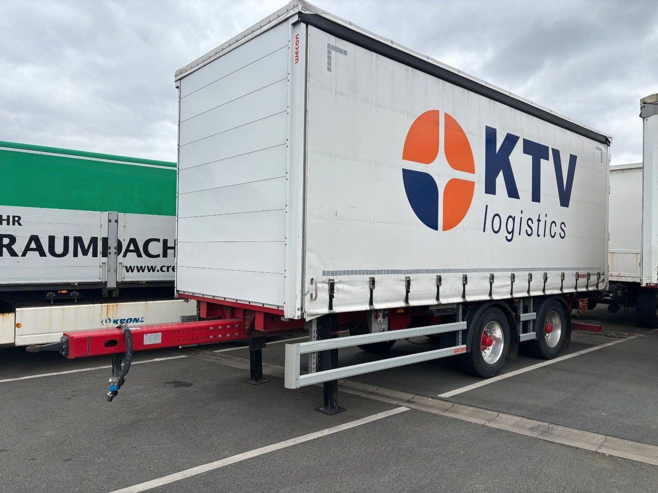 Wecon Tandem Anhänger Plane APZ 218 - Remorcă cu prelată: Foto 2 Wecon Tandem Anhänger Plane APZ 218 - Remorcă cu prelată: Foto 2