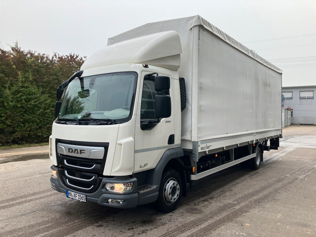 DAF FA LF 260 12t Spier Pritsche Plane LBW - Camion cu prelată: Foto 1 DAF FA LF 260 12t Spier Pritsche Plane LBW - Camion cu prelată: Foto 1