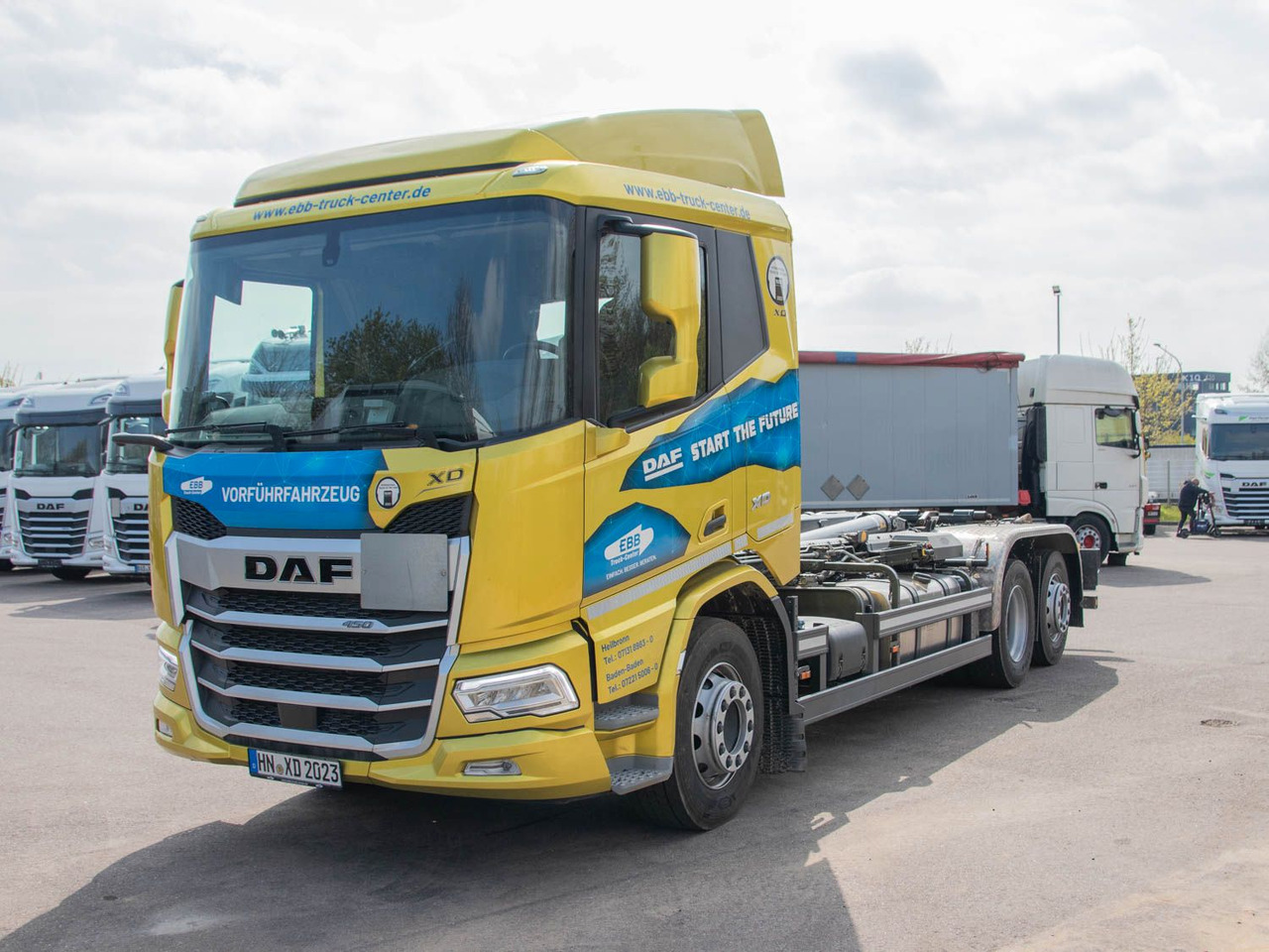 DAF FAN XD 450 SL Meiller Abrollkipper DAF FAN XD 450 SL Meiller Abrollkipper - Camion cu cârlig: Foto 3 DAF FAN XD 450 SL Meiller Abrollkipper DAF FAN XD 450 SL Meiller Abrollkipper - Camion cu cârlig: Foto 3