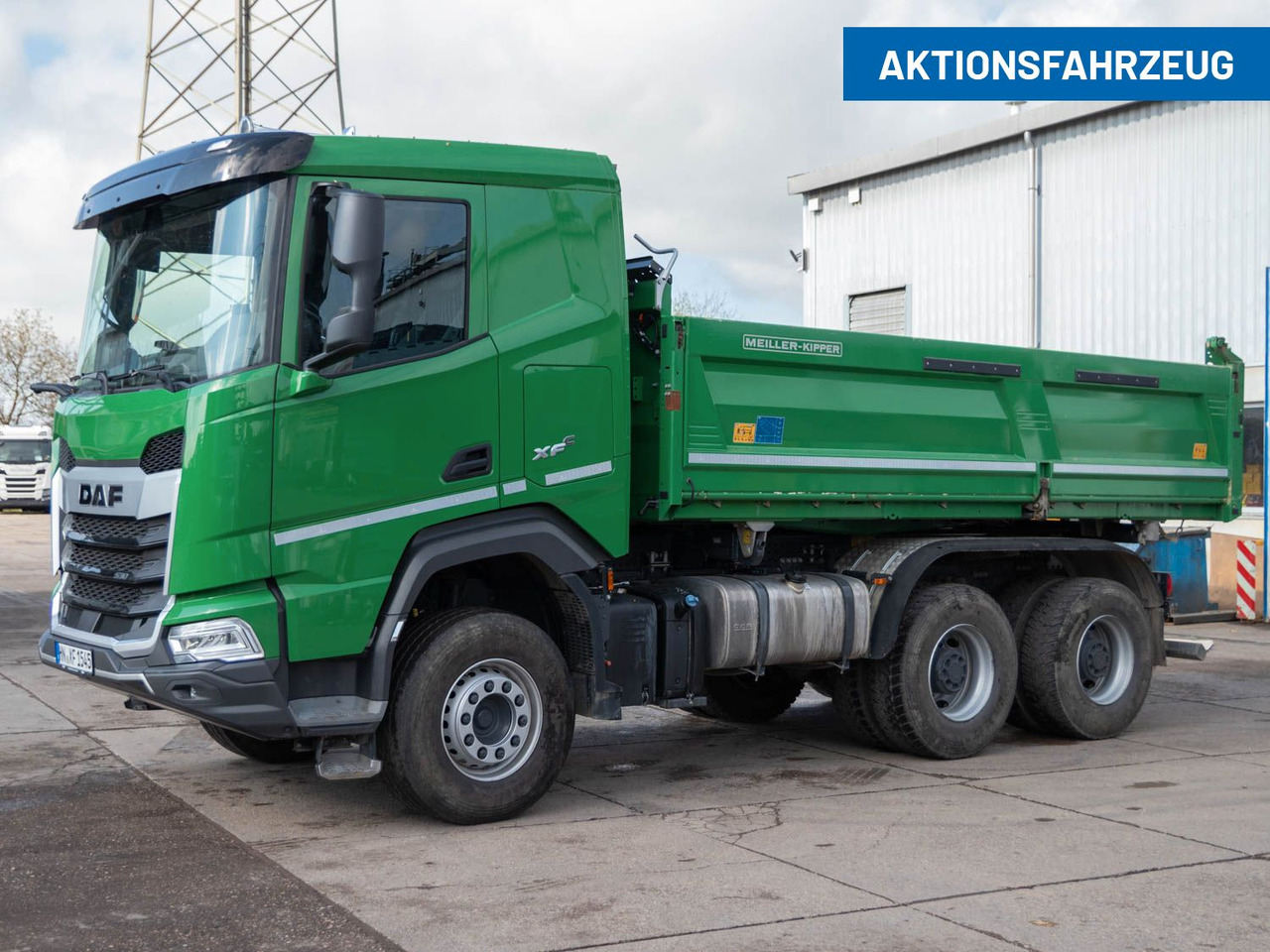 DAF FAT XFC 530 SL Meiller TRIGENIUS D 316 DAF FAT XFC 530 SL Meiller TRIGENIUS D 316 - Camion basculantă: Foto 1 DAF FAT XFC 530 SL Meiller TRIGENIUS D 316 DAF FAT XFC 530 SL Meiller TRIGENIUS D 316 - Camion basculantă: Foto 1