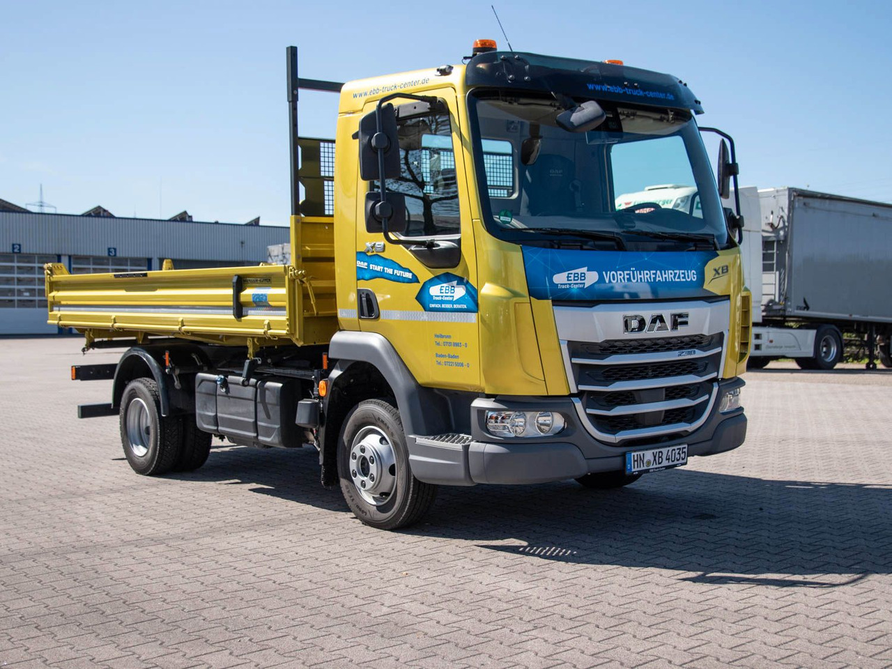 DAF XB 230 7,5t Meiller Kipper - Camion basculantă: Foto 3 DAF XB 230 7,5t Meiller Kipper - Camion basculantă: Foto 3