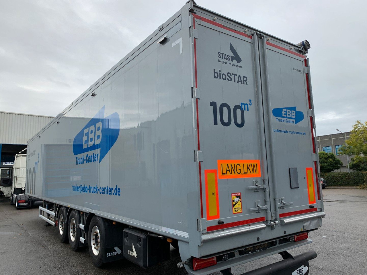 Stas bioSTAR ca 100 cbm 14,9 m Innenlänge - Semiremorcă cu podea culisantă: Foto 5 Stas bioSTAR ca 100 cbm 14,9 m Innenlänge - Semiremorcă cu podea culisantă: Foto 5
