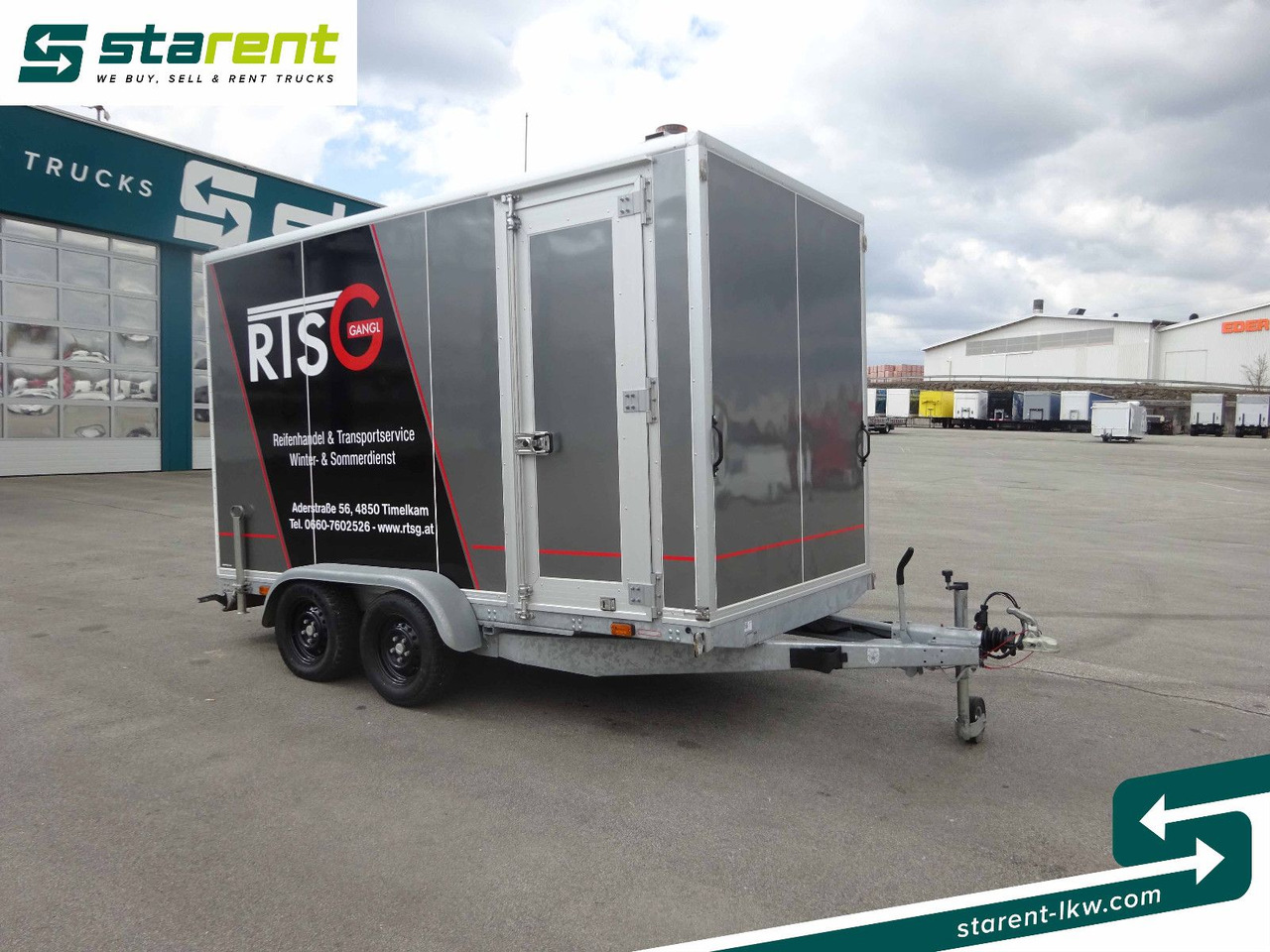 Agados Koffer, M&B Mobile Reifenmontiermaschine - Remorcă furgon: Foto 3 Agados Koffer, M&B Mobile Reifenmontiermaschine - Remorcă furgon: Foto 3