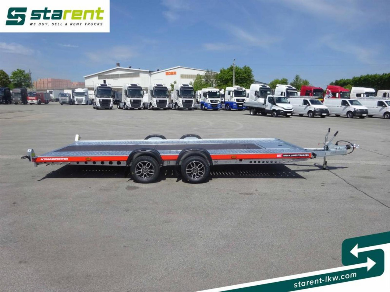 Brian James Trailers A-Transporter, Rampen, Alufelgen - Remorcă transport auto: Foto 4 Brian James Trailers A-Transporter, Rampen, Alufelgen - Remorcă transport auto: Foto 4
