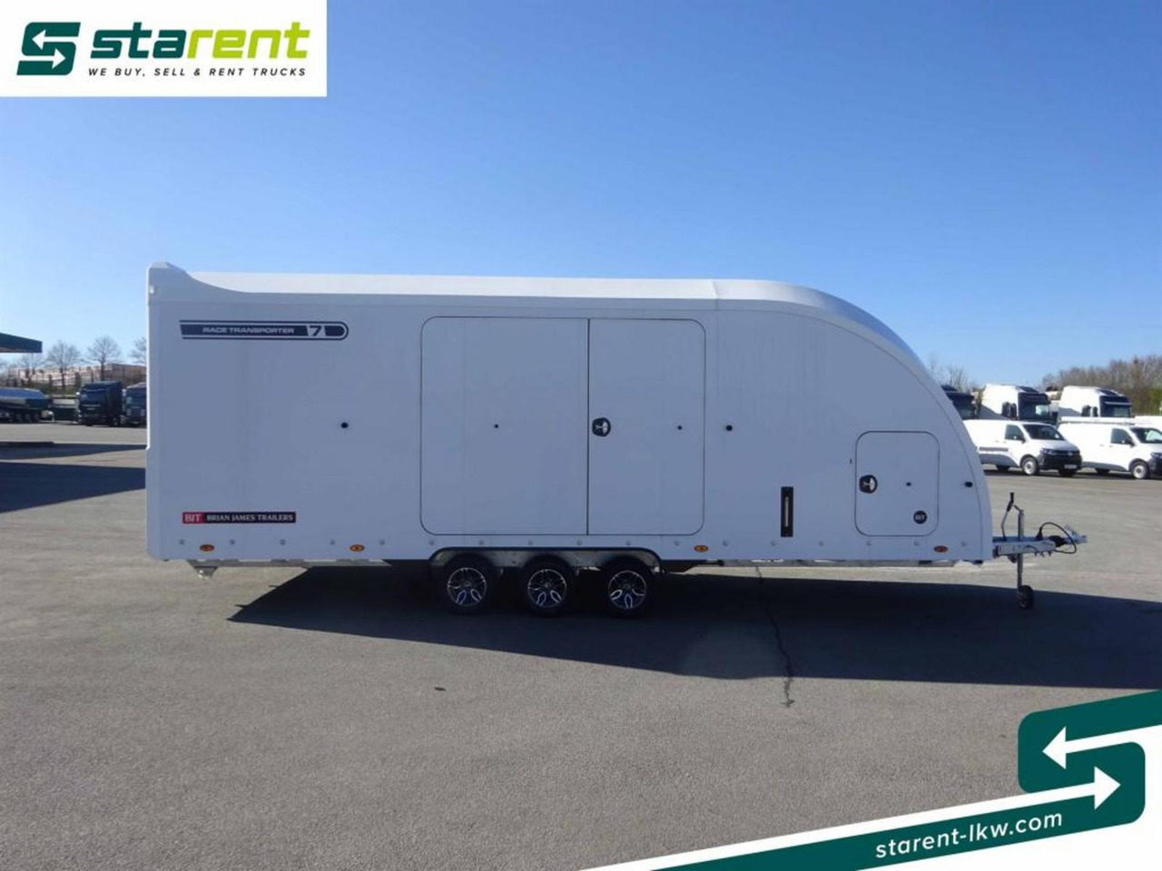 Brian James Trailers Race Transporter 7, Seilwinde, elektrische Klappe - Remorcă transport auto: Foto 4 Brian James Trailers Race Transporter 7, Seilwinde, elektrische Klappe - Remorcă transport auto: Foto 4