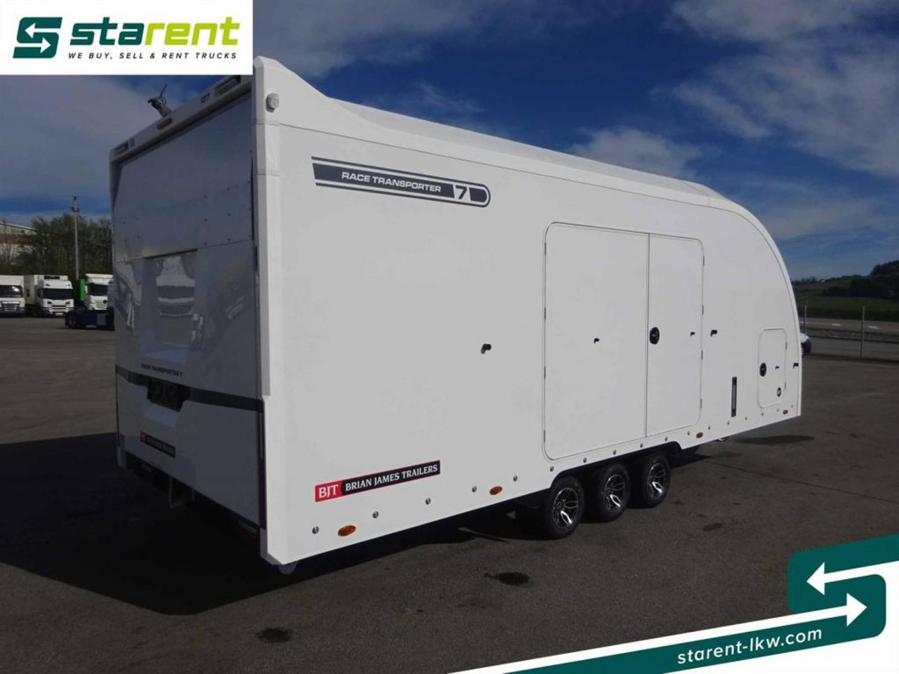 Brian James Trailers Race Transporter 7, extra Hoch, Seilwinde - Remorcă transport auto: Foto 5 Brian James Trailers Race Transporter 7, extra Hoch, Seilwinde - Remorcă transport auto: Foto 5