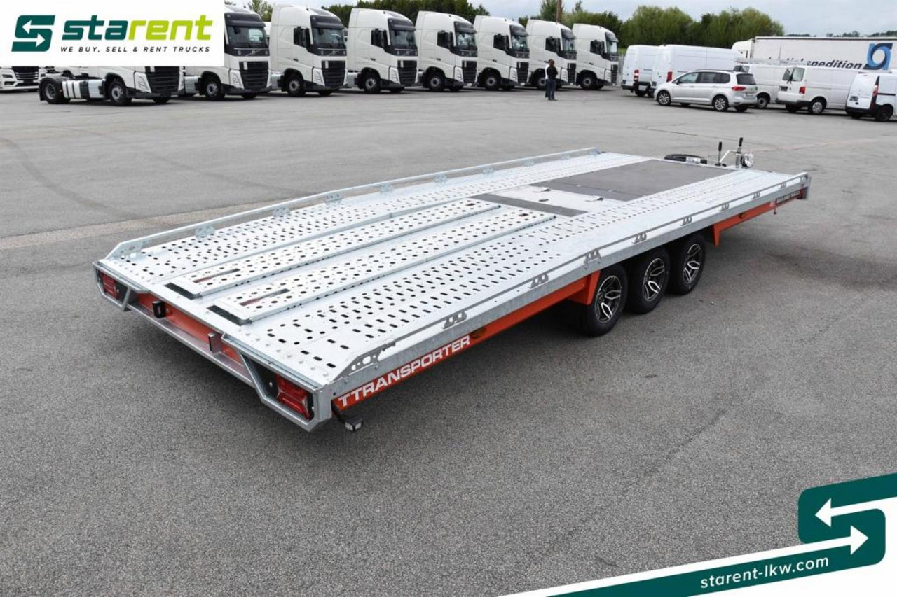 Brian James Trailers T-Transporter Rampen Seilwinde Kippbar Alu - Remorcă transport auto: Foto 5 Brian James Trailers T-Transporter Rampen Seilwinde Kippbar Alu - Remorcă transport auto: Foto 5