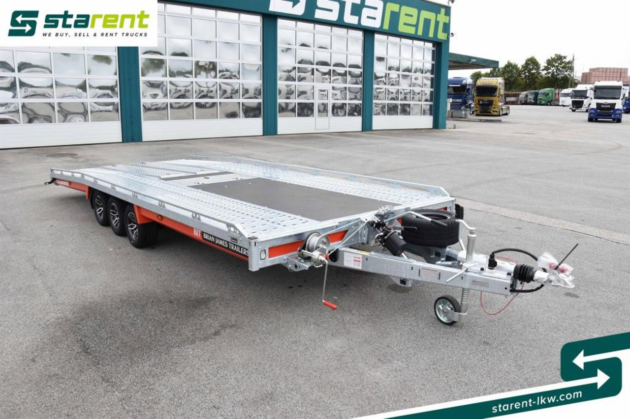 Brian James Trailers T-Transporter Rampen Seilwinde Kippbar Alu - Remorcă transport auto: Foto 3 Brian James Trailers T-Transporter Rampen Seilwinde Kippbar Alu - Remorcă transport auto: Foto 3