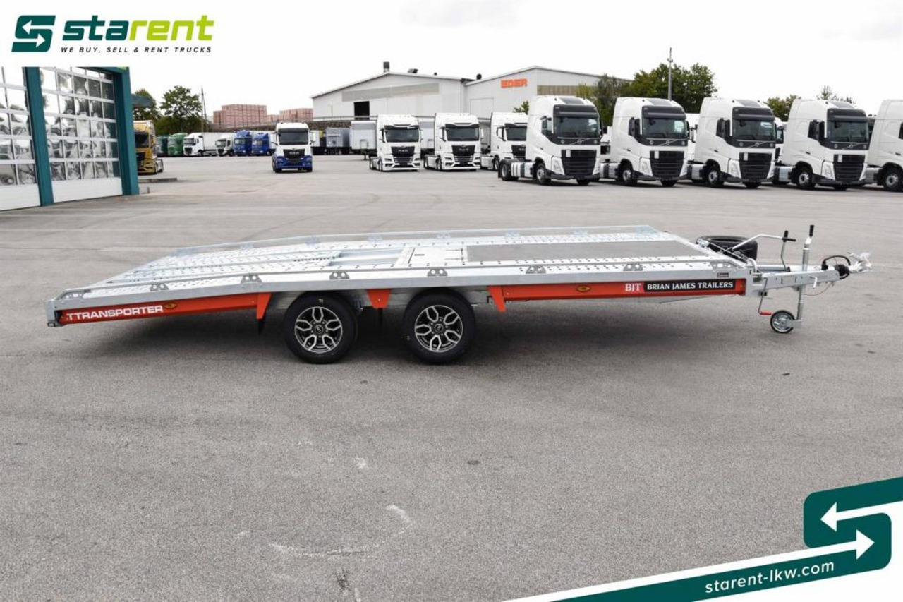 Brian James Trailers T-Transporter Rampen Seilwinde Kippbar Alu - Remorcă transport auto: Foto 4 Brian James Trailers T-Transporter Rampen Seilwinde Kippbar Alu - Remorcă transport auto: Foto 4
