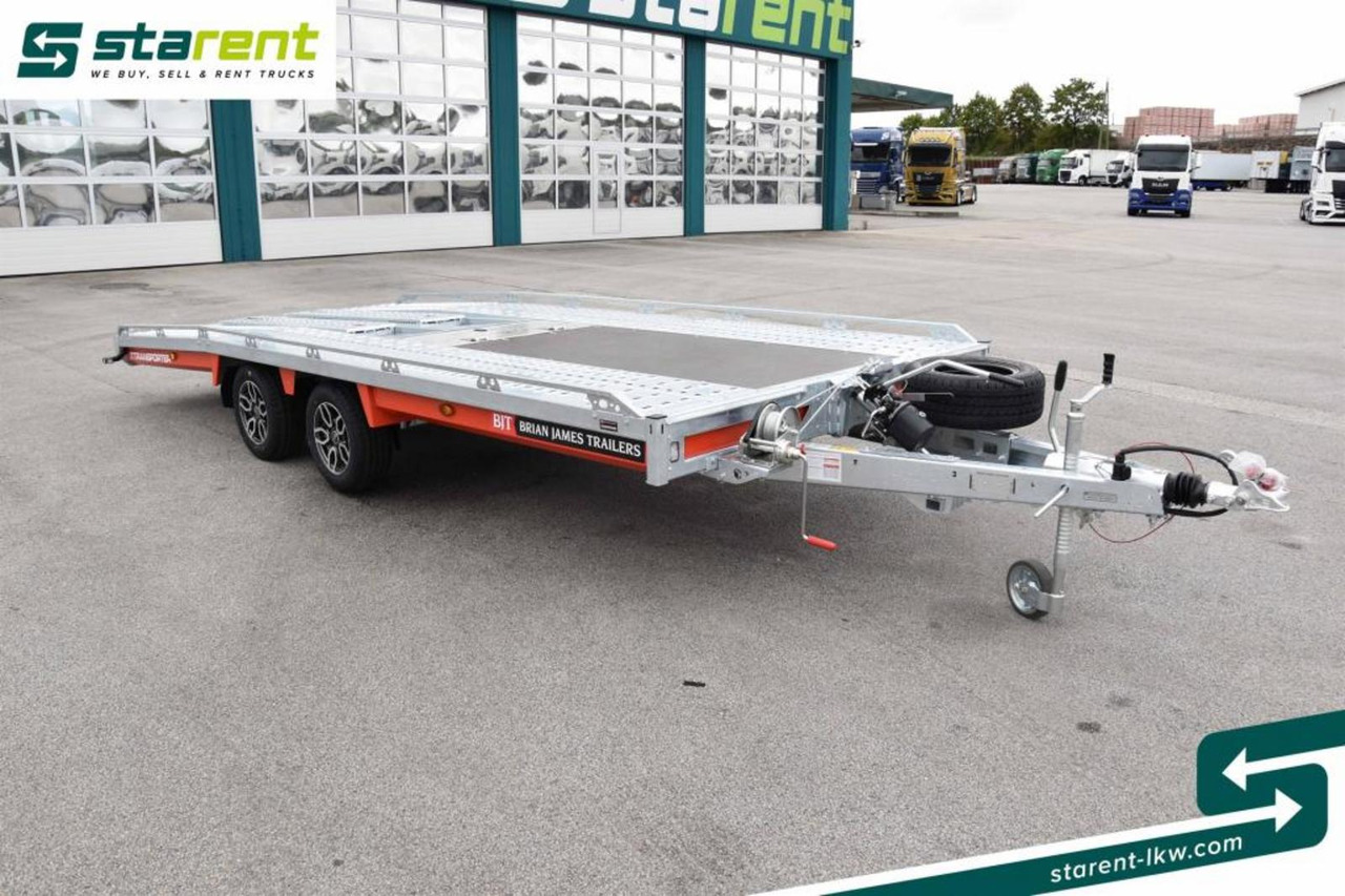 Brian James Trailers T-Transporter Rampen Seilwinde Kippbar Alu - Remorcă transport auto: Foto 3 Brian James Trailers T-Transporter Rampen Seilwinde Kippbar Alu - Remorcă transport auto: Foto 3