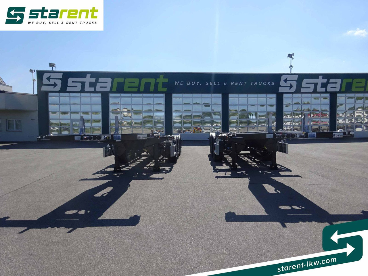 D-TEC Flexitrailer LS Containerchassis ADR, Liftachse - Semiremorcă transport containere/ Swap body: Foto 2 D-TEC Flexitrailer LS Containerchassis ADR, Liftachse - Semiremorcă transport containere/ Swap body: Foto 2