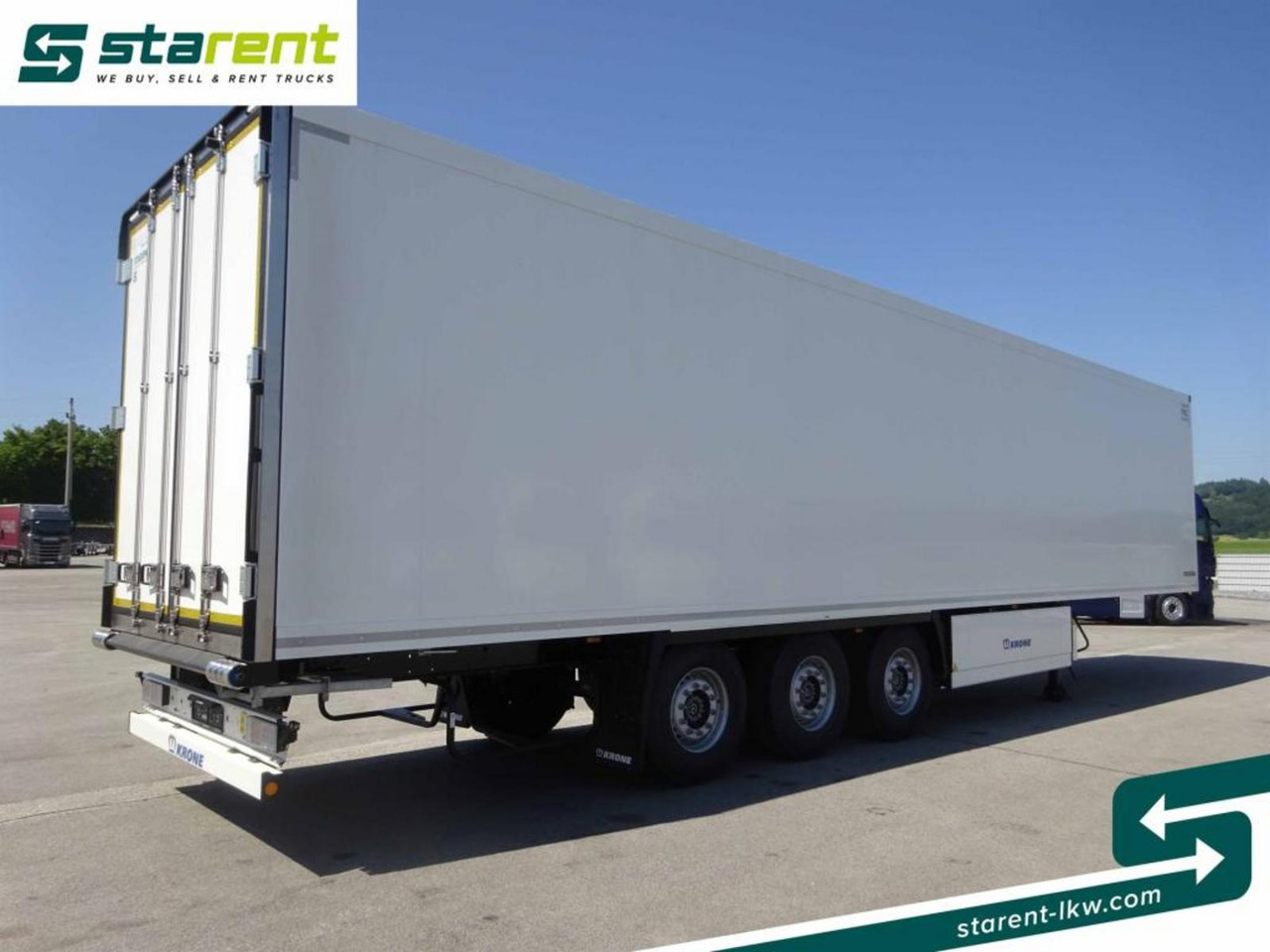 Krone Carrier Vector 1550 Blumenbreit Liftachse - Semiremorcă frigider: Foto 5 Krone Carrier Vector 1550 Blumenbreit Liftachse - Semiremorcă frigider: Foto 5