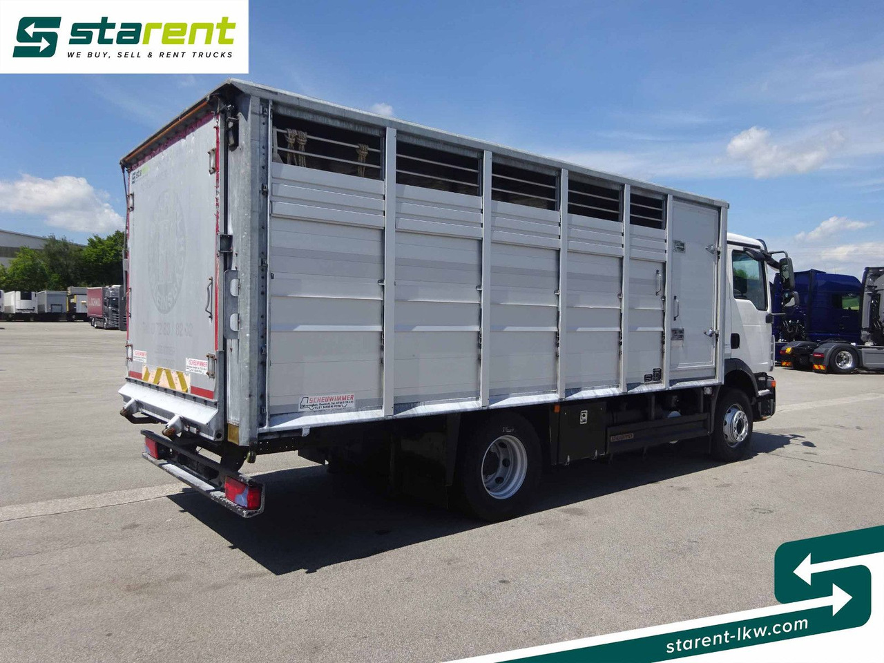 MAN TGM 15.290 Viehtransporter, Scheuwimmer Aufbau - Camion transport cai: Foto 5 MAN TGM 15.290 Viehtransporter, Scheuwimmer Aufbau - Camion transport cai: Foto 5