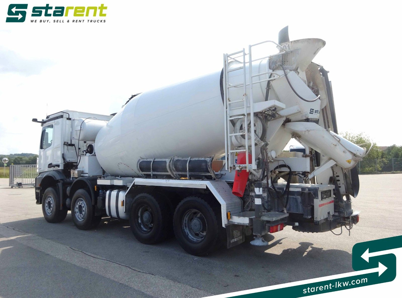 Autobetonieră Mercedes-Benz Arocs 3748 8x4 Liebherr Betonmischer + Förderb.: Foto 7