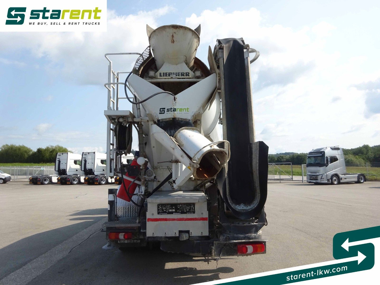 Autobetonieră Mercedes-Benz Arocs 3748 8x4 Liebherr Betonmischer + Förderb.: Foto 6