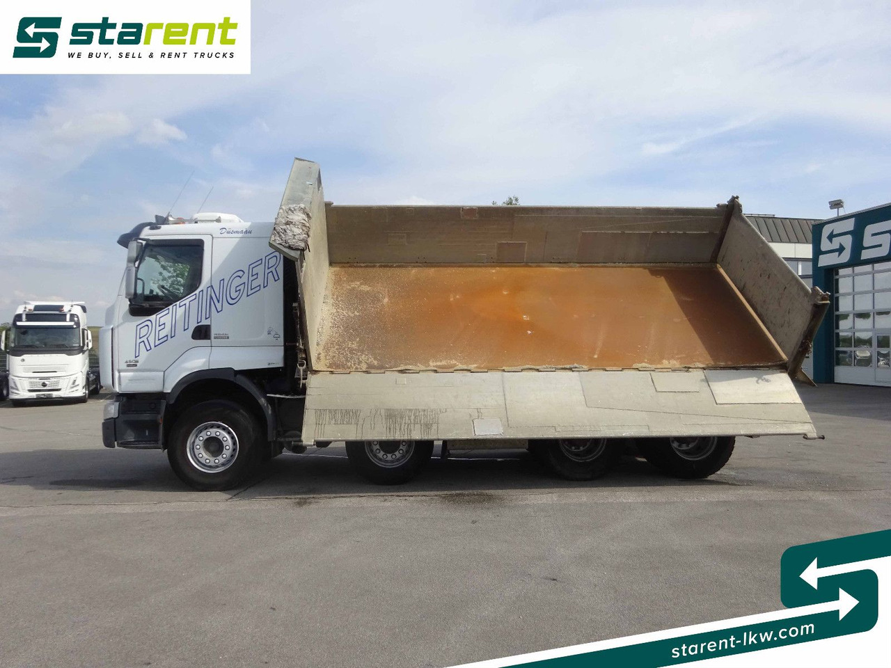 Renault Premium 450 DXi, 8x4, 3 Seitenkipper, Standklima - Camion basculantă: Foto 2 Renault Premium 450 DXi, 8x4, 3 Seitenkipper, Standklima - Camion basculantă: Foto 2