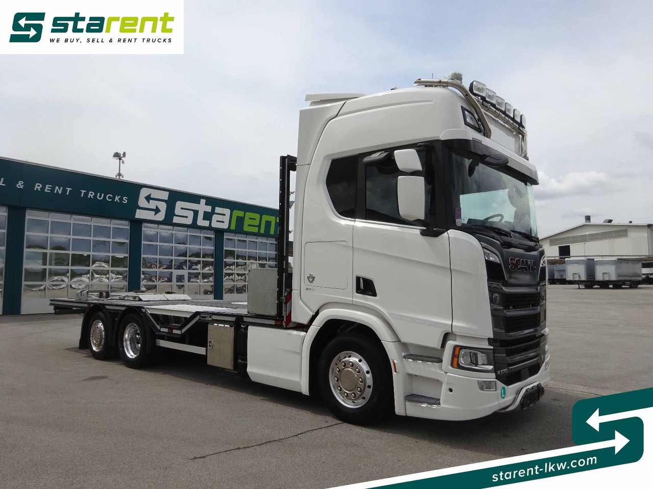 Scania R770 V8 Fahrzeugtransporter, Retarder, Seilwinde - Maşină de tractare: Foto 3 Scania R770 V8 Fahrzeugtransporter, Retarder, Seilwinde - Maşină de tractare: Foto 3
