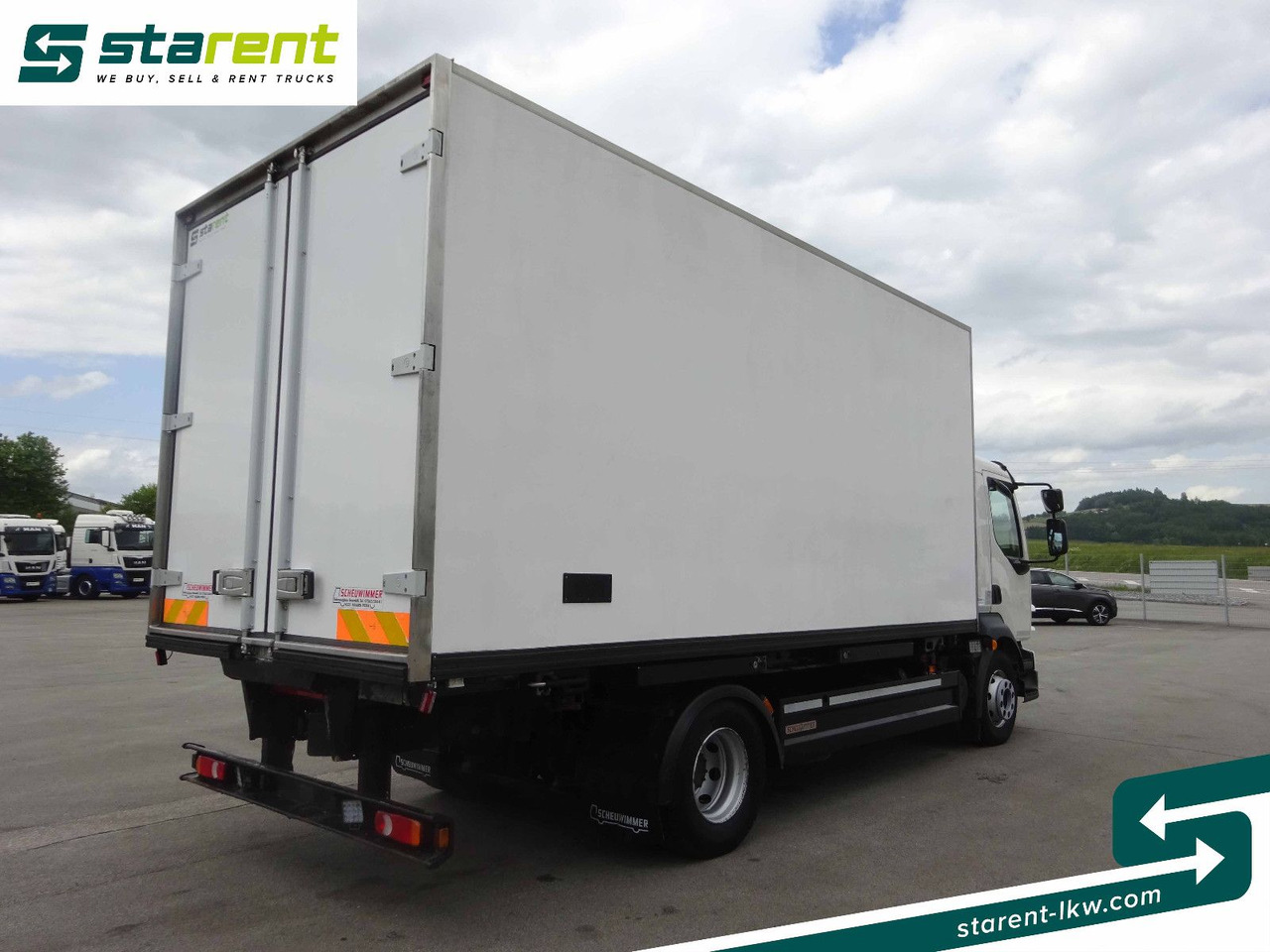 Volvo FL250 Wechselaufbau, Scheuwimmer Kühlwab, TK - Camion frigider: Foto 5 Volvo FL250 Wechselaufbau, Scheuwimmer Kühlwab, TK - Camion frigider: Foto 5