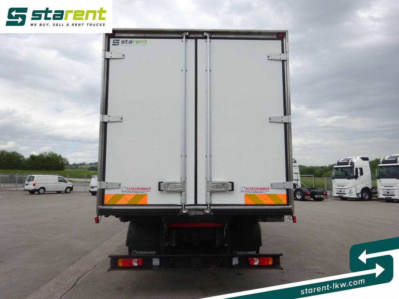 Camion frigider Volvo FL250 Wechselaufbau, Scheuwimmer Kühlwab, TK: Foto 6