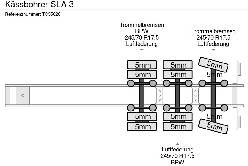 Leasing de Kässbohrer SLA 3 Kässbohrer SLA 3: Foto 12