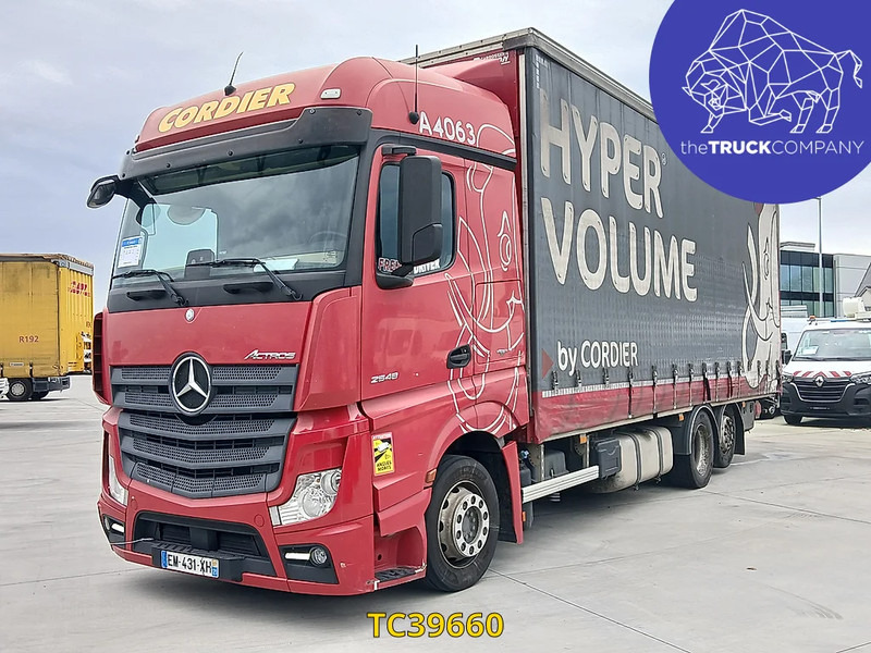 Mercedes-Benz Actros - Camion cu prelată: Foto 1 Mercedes-Benz Actros - Camion cu prelată: Foto 1