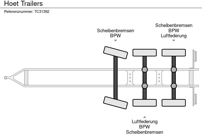 Hoet Trailers - Remorcă: Foto 4 Hoet Trailers - Remorcă: Foto 4