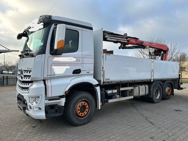 Mercedes-Benz 2545 Kran FASSI F195AS Mercedes-Benz 2545 Kran FASSI F195AS - Camion platformă, Camion cu macara: Foto 1 Mercedes-Benz 2545 Kran FASSI F195AS Mercedes-Benz 2545 Kran FASSI F195AS - Camion platformă, Camion cu macara: Foto 1