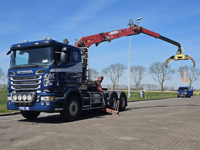 Scania R620 CRANE LOGLIFT 251S - Cap tractor: Foto 1 Scania R620 CRANE LOGLIFT 251S - Cap tractor: Foto 1