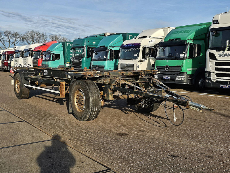 Remorcă transport containere/ Swap body Krone LAFETTE: Foto 6