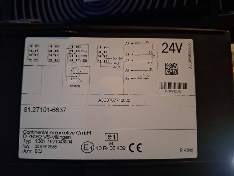 Leasing de MAN 26.510 TGX GX 6X2 INTARDER MAN 26.510 TGX GX 6X2 INTARDER: Foto 18 Leasing de MAN 26.510 TGX GX 6X2 INTARDER MAN 26.510 TGX GX 6X2 INTARDER: Foto 18