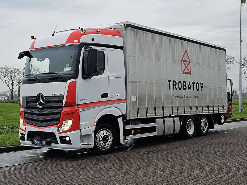 Mercedes-Benz ACTROS 2542 LS 6X2 RET. MOFFET 2020 - Camion cu prelată: Foto 2 Mercedes-Benz ACTROS 2542 LS 6X2 RET. MOFFET 2020 - Camion cu prelată: Foto 2