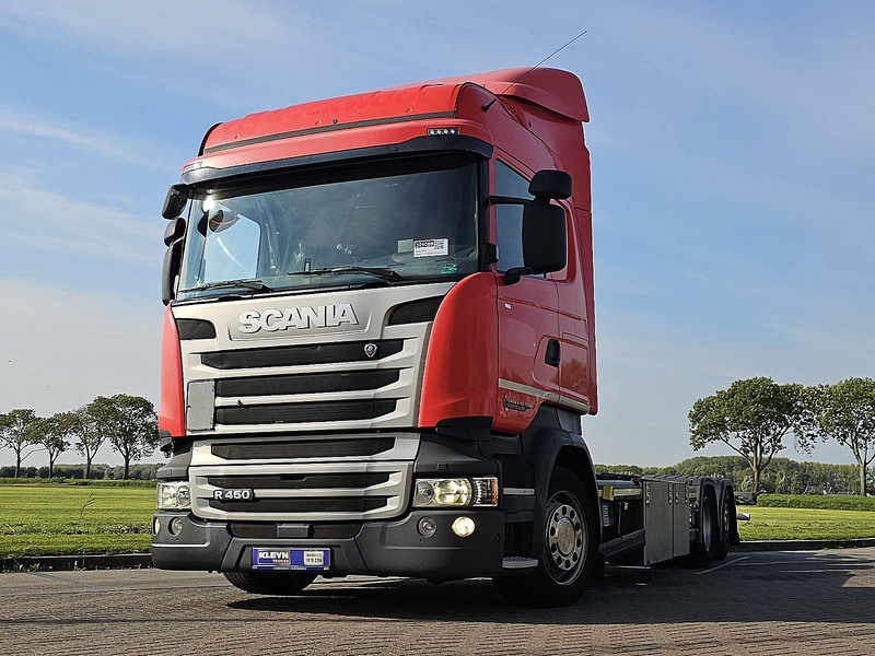 Scania R450 HL 6X2*4 RET. CROWN - Camion transport containere/ Swap body: Foto 1 Scania R450 HL 6X2*4 RET. CROWN - Camion transport containere/ Swap body: Foto 1